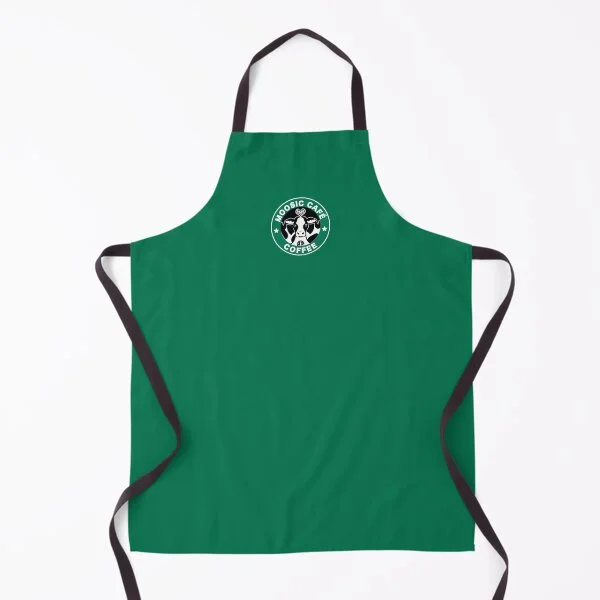 Moosic Café Coffee Logo apron