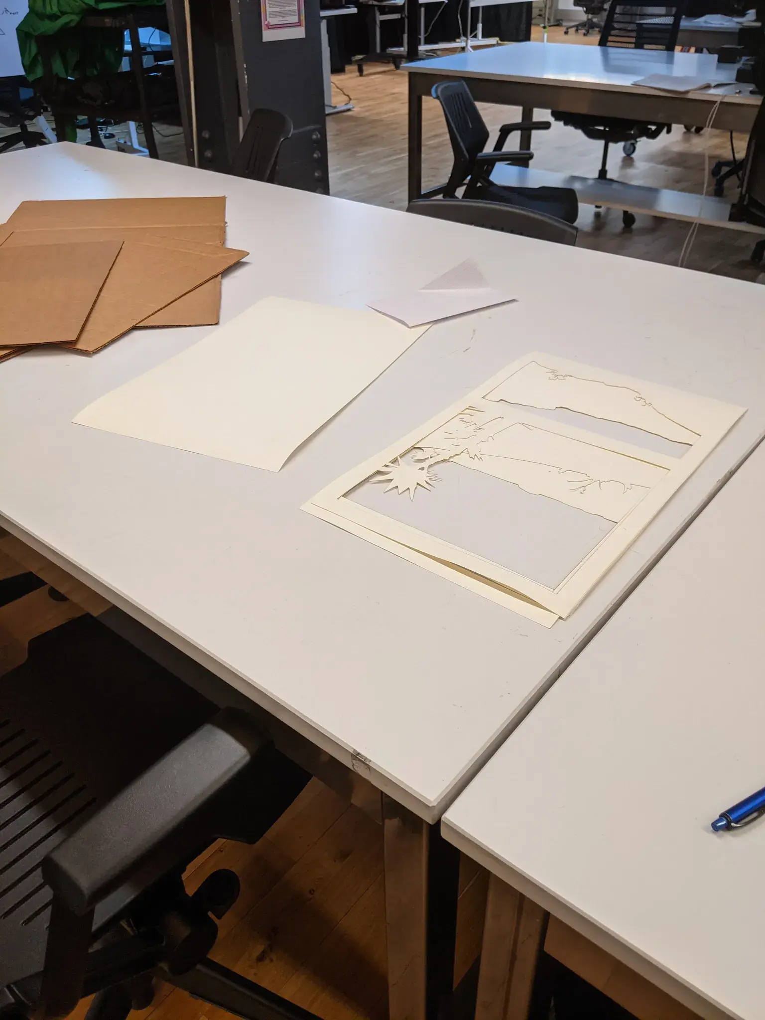 Laying out the layers