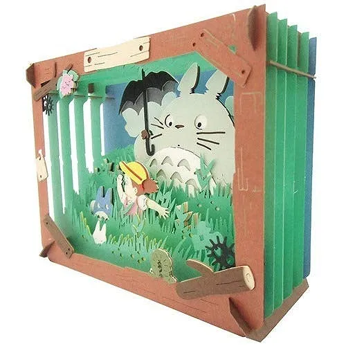 A photograph of a My Neighbor Totoro paper theater