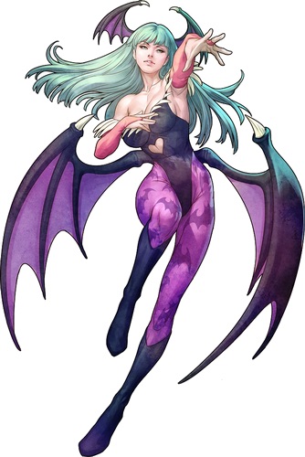 Concept art of a succubus